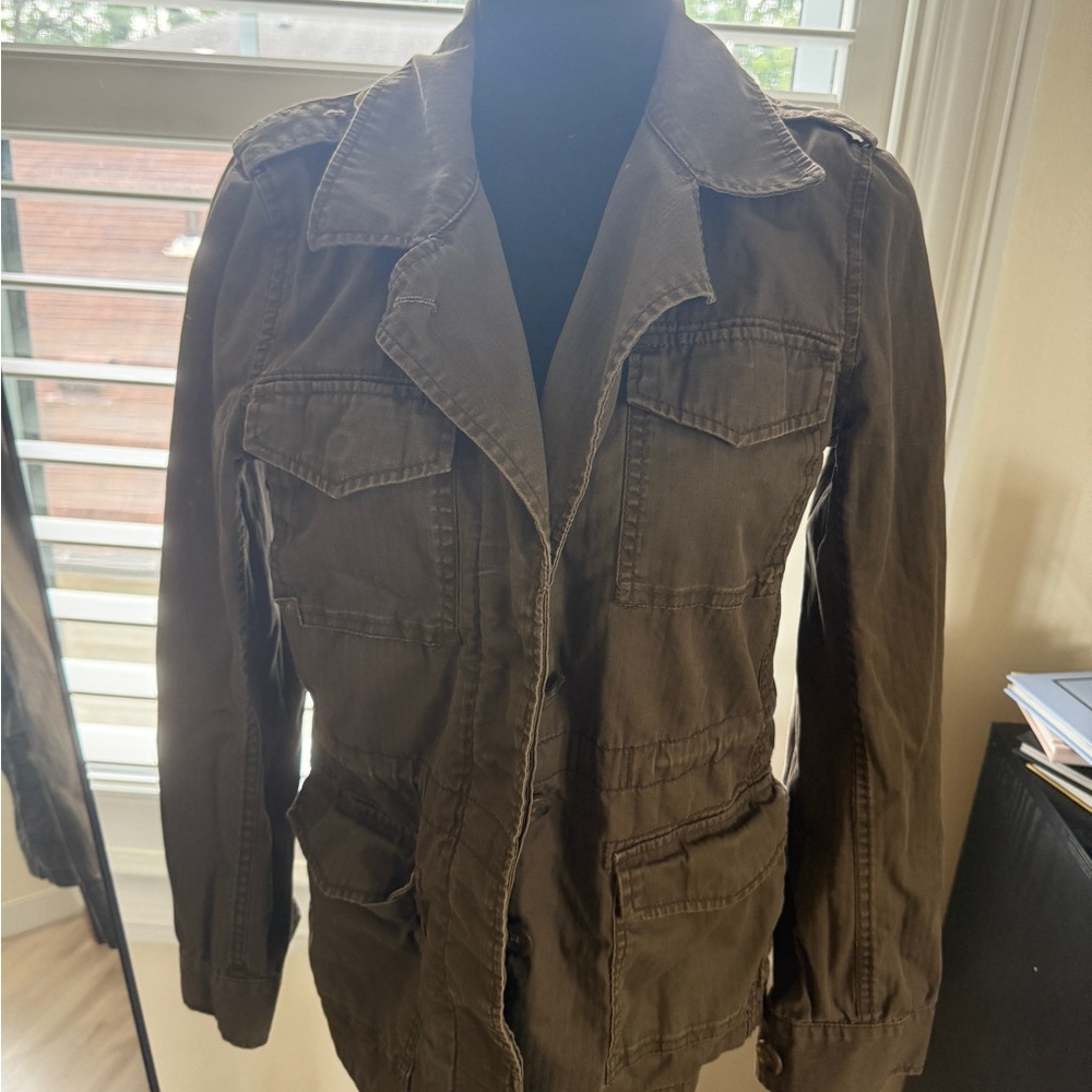 J. Crew Olive Military Women’s Size Small Jacket